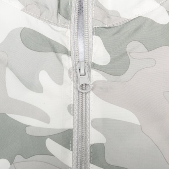 Women Lightweight Windbreaker Suit Outdoor Hiking Hooded Jacket with Liner Size - Picture 4 of 7